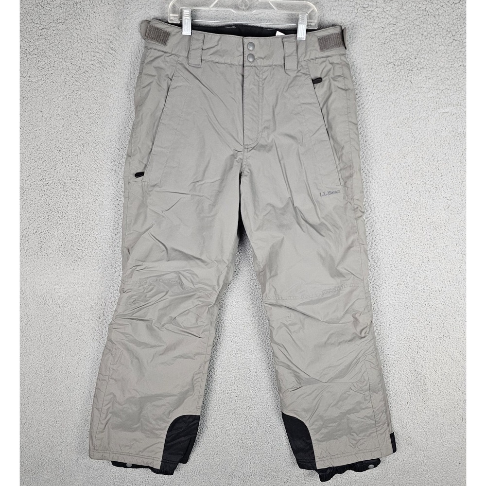 LL Bean Waterproof Snow Pants Misses TEK Insulated‎ Lined Small 276709